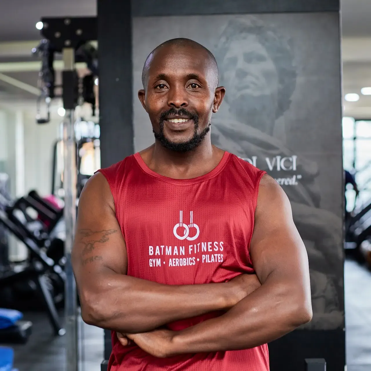 Coach Dauoshantel Dan at Batman Fitness Ruaka